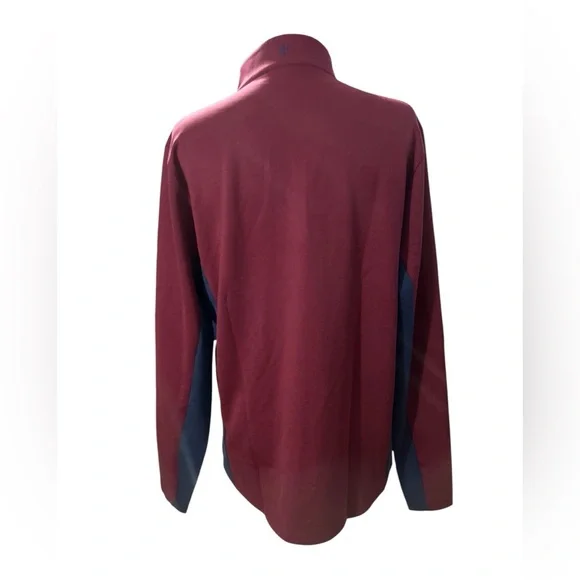 NWT Holderness and Bourne - The Brady Quarter Zip Pullover Port/Navy M